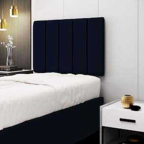 Painel Nashira 100 / N-025 Veludo Azul Marinho