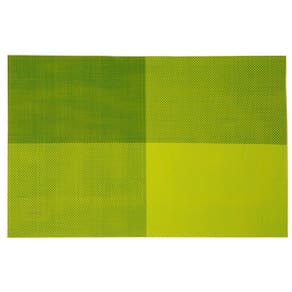 Jogo Americano Retangular Vizapi 28x43cm Degradê Lemon Verde Limão