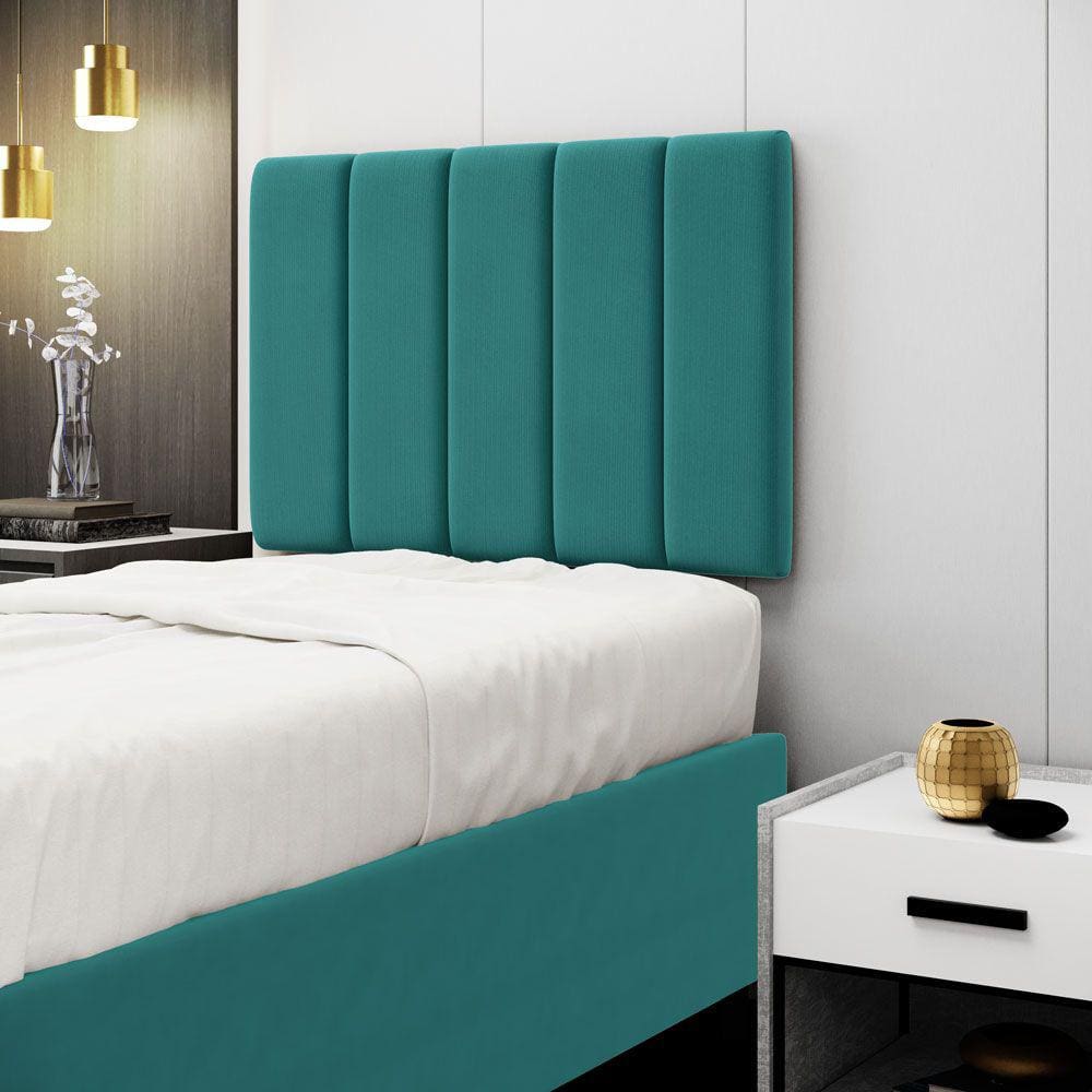 Painel Nashira 100 / Z-016 Sued Azul Turquesa