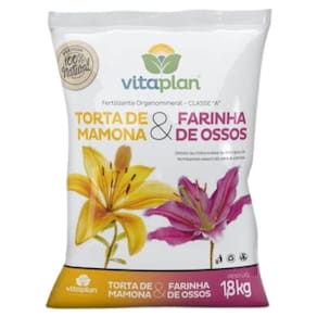 Torta de Mamona+Farinha de Osso (1,8kg)VITAPLAN