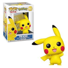 Boneco Funko Pop - Games - Pokemon - Pikachu Waving