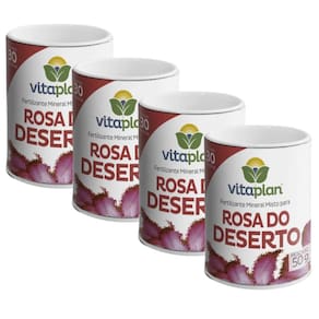 4X Pastilha para Rosa do Deserto (50g) VITAPLAN