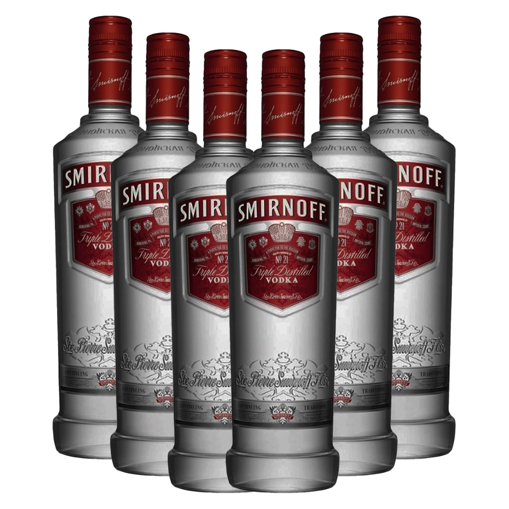 Smirnoff No 21 Red Vodka Russa | Casas Bahia