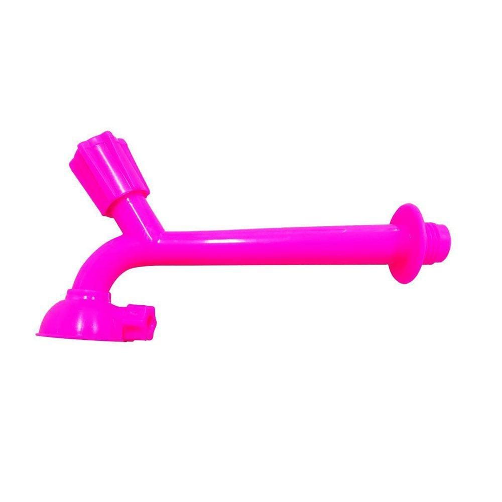 Torneira de Pia 1/2 17cm Prime Taivi Rosa