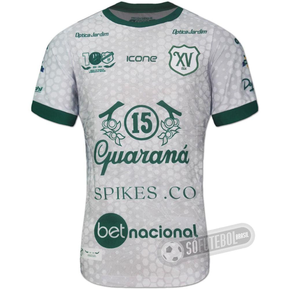 Camisa XV de Jaú - Modelo II (Centenário)