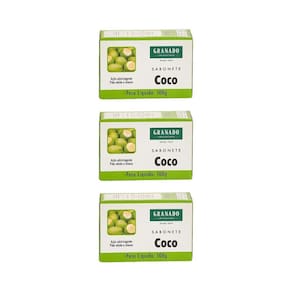 Sabonete Granado 100G Coco-Kit C/3Un