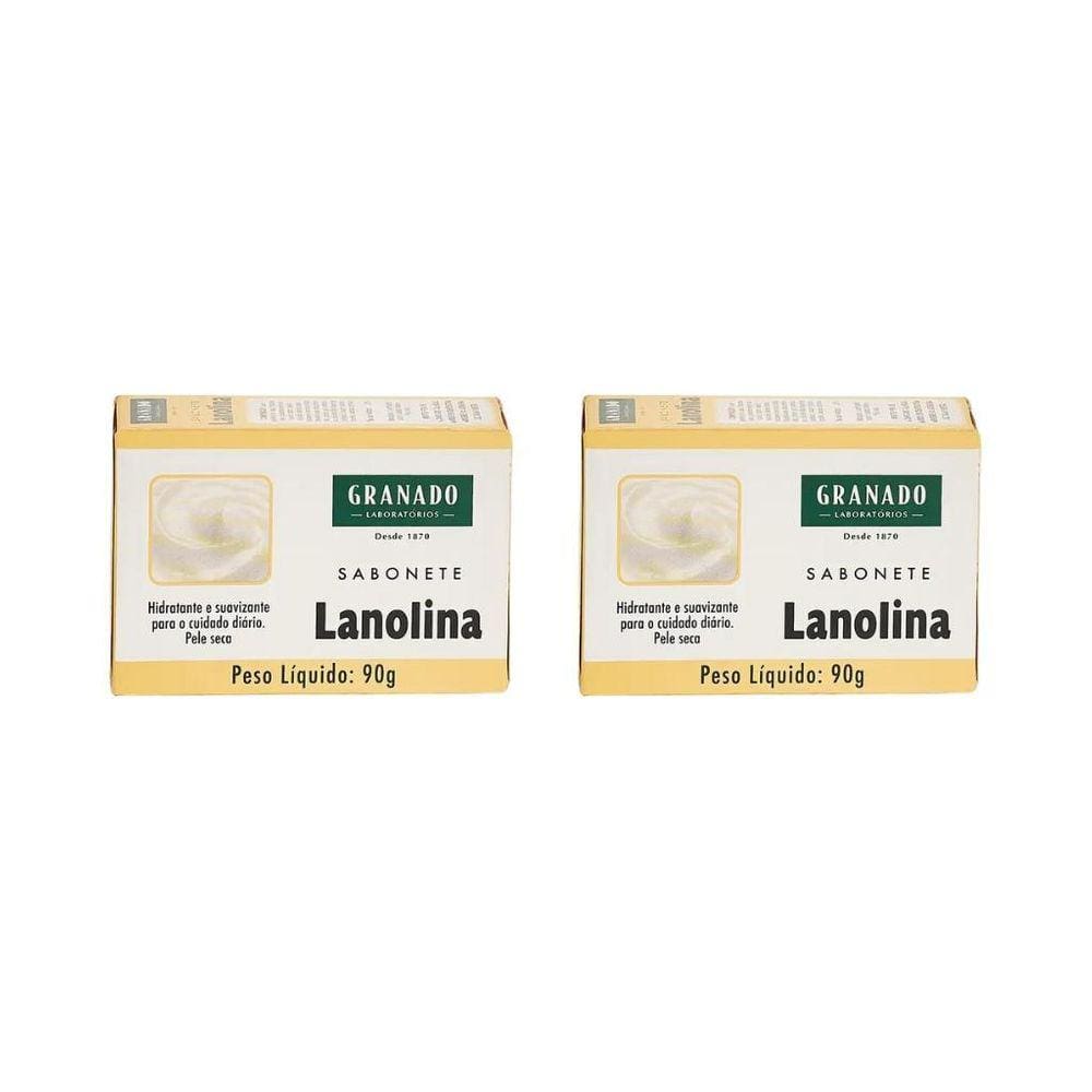 Sabonete Granado 90G Lanolina-Kit C/2Un