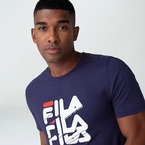 Camiseta Fila Masculina Malha Fila Ft 1110978 Esporte