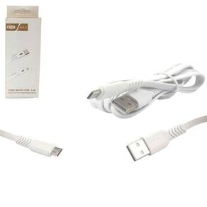 Cabo Micro USB V8 2.4A Emborrachado 1.20 Metros Dex