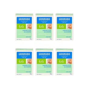 Sabonete Granado Baby 90G Erva Doce-Kit C/6Un