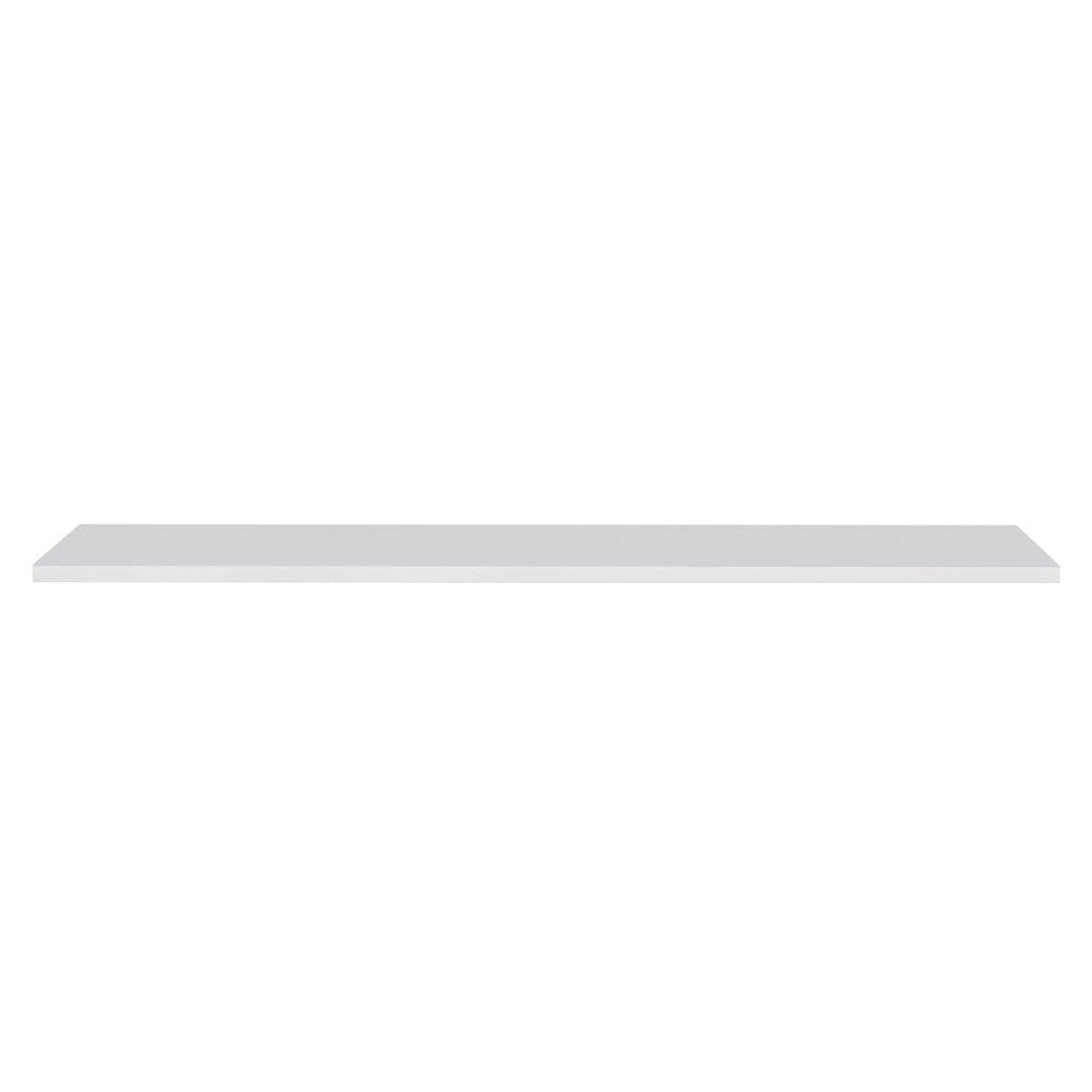 Prateleira Flutuante Para Lavanderia com Suporte Invisível 91x20cm Yara Branco - Lumil