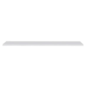 Prateleira Flutuante Para Lavanderia com Suporte Invisível 91x20cm Yara Branco - Lumil