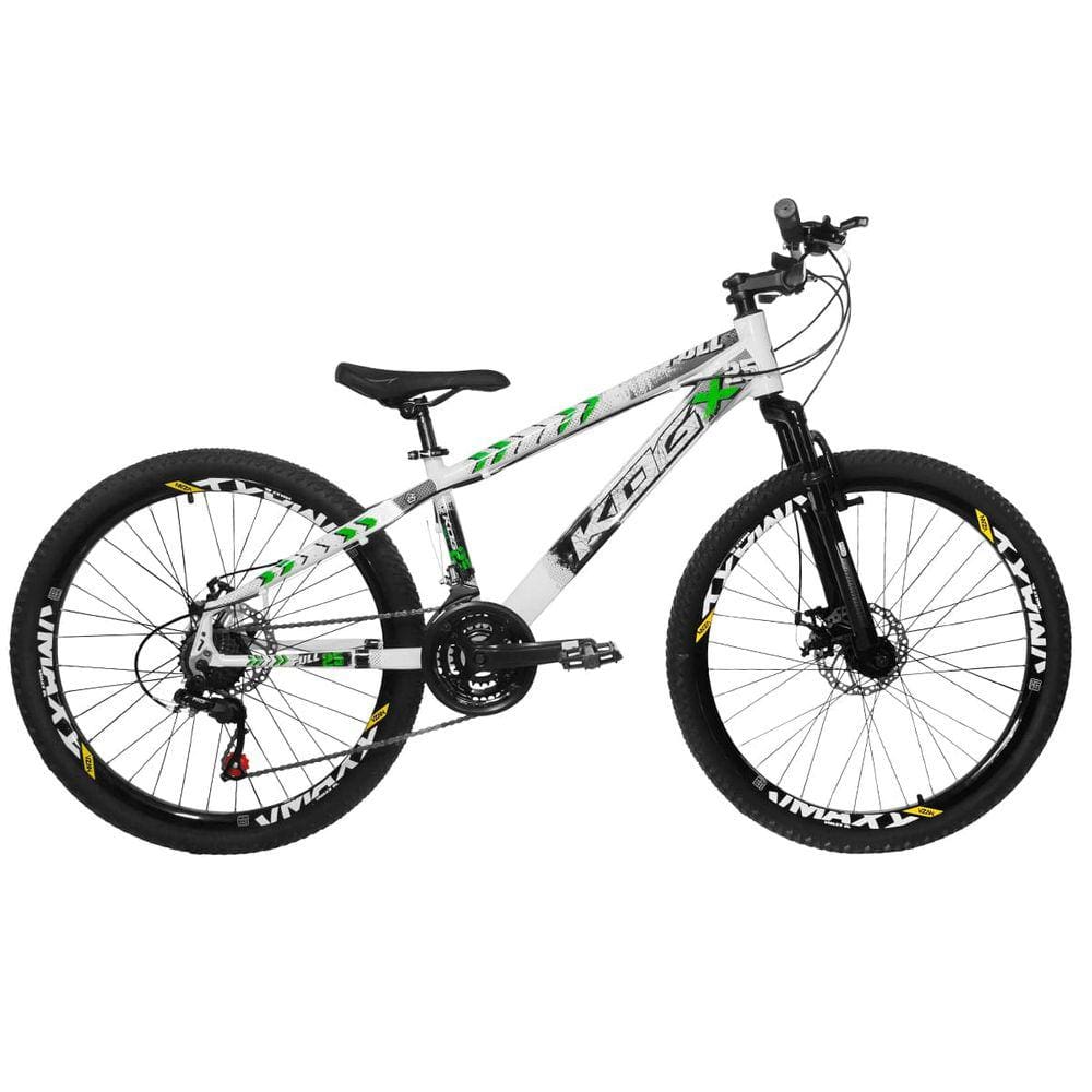 Bicicleta Aro 26 KOG 18v Disco Freeride Full X25 Tipo Viking