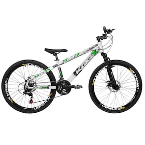 Bicicleta Aro 26 KOG 18v Disco Freeride Full X25 Tipo Viking