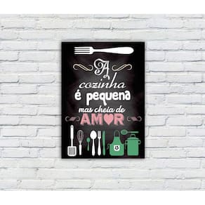 Placa Decorativa MDF Tema Cozinha 03