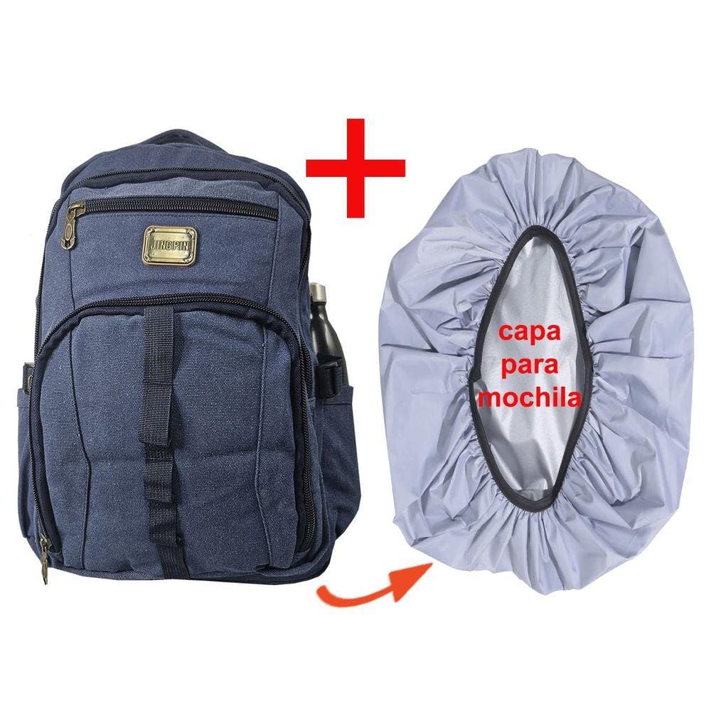 Mochila Lona Notebook  17 6108 + Capa