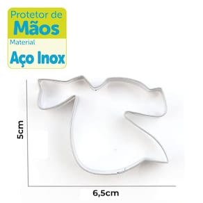 Cortador De Biscoito Em Aço Inox Formato Beca De Formatura