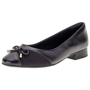 Sapato Feminino Salto Grosso Comfortflex 2482303