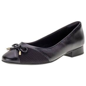 Sapato Feminino Salto Grosso Comfortflex 2482303