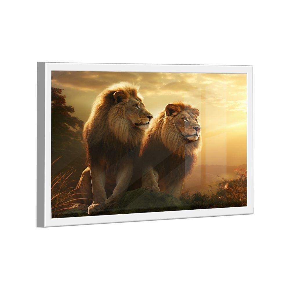 Quadro Lion Brothers -- Br Artes