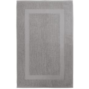 Tapete de Banheiro Retangular de Algodão 80x50cm Bege Just Home Collection