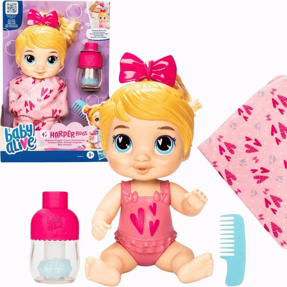 Boneca bebe baby alive festa do pijama loira a9329 hasbro | Casas Bahia