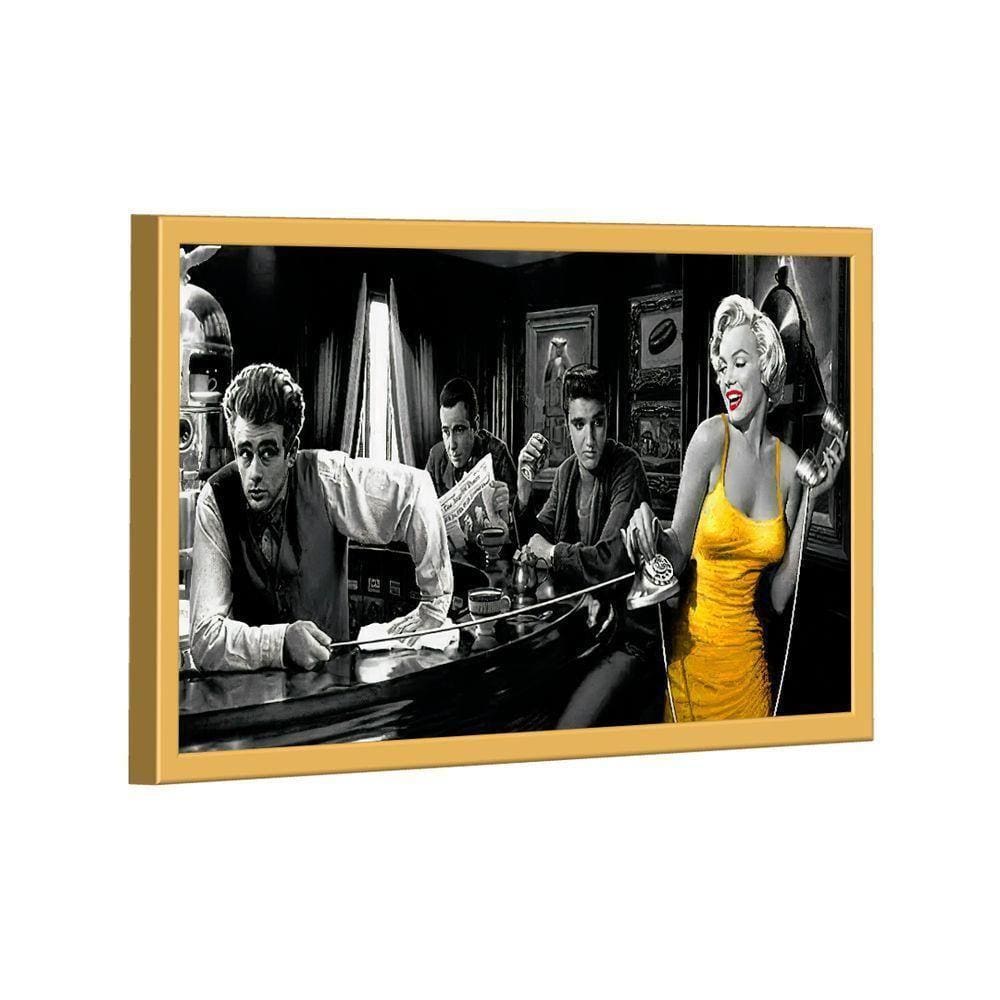 Quadro Marilyn Yellow Dress -- Br Artes
