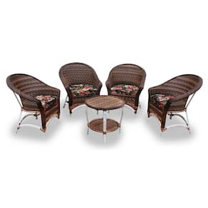 Conjunto De Poltronas Alumínio 4 Poltronas + 1 Mesa Centro