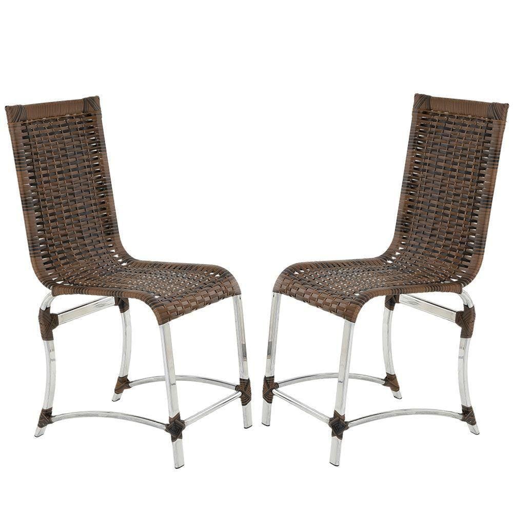 2 Cadeiras De Jantar Haiti Em Alumínio