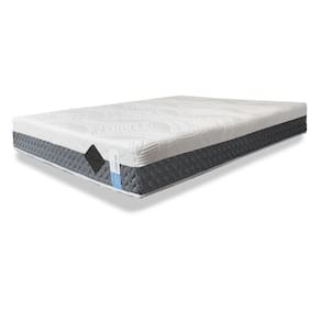 Colchão De Látex Articulado Cinza 20cm Solteiro 88x188cm