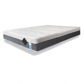 Colchão De Látex Articulado Cinza 28cm Queen 160x200cm