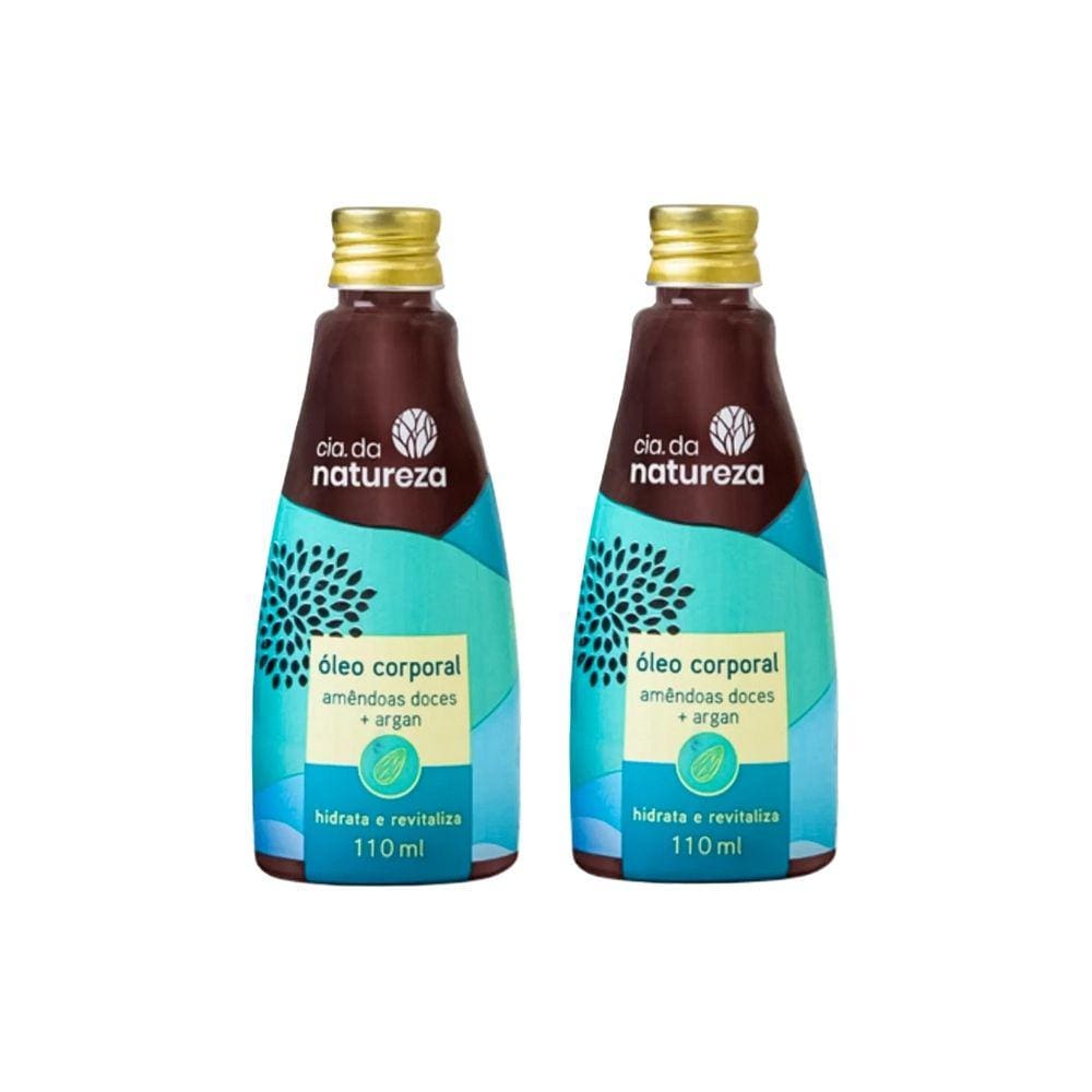 Oleo Corporal Cia da Natureza Amendoas Doces Argan 110ml-2un