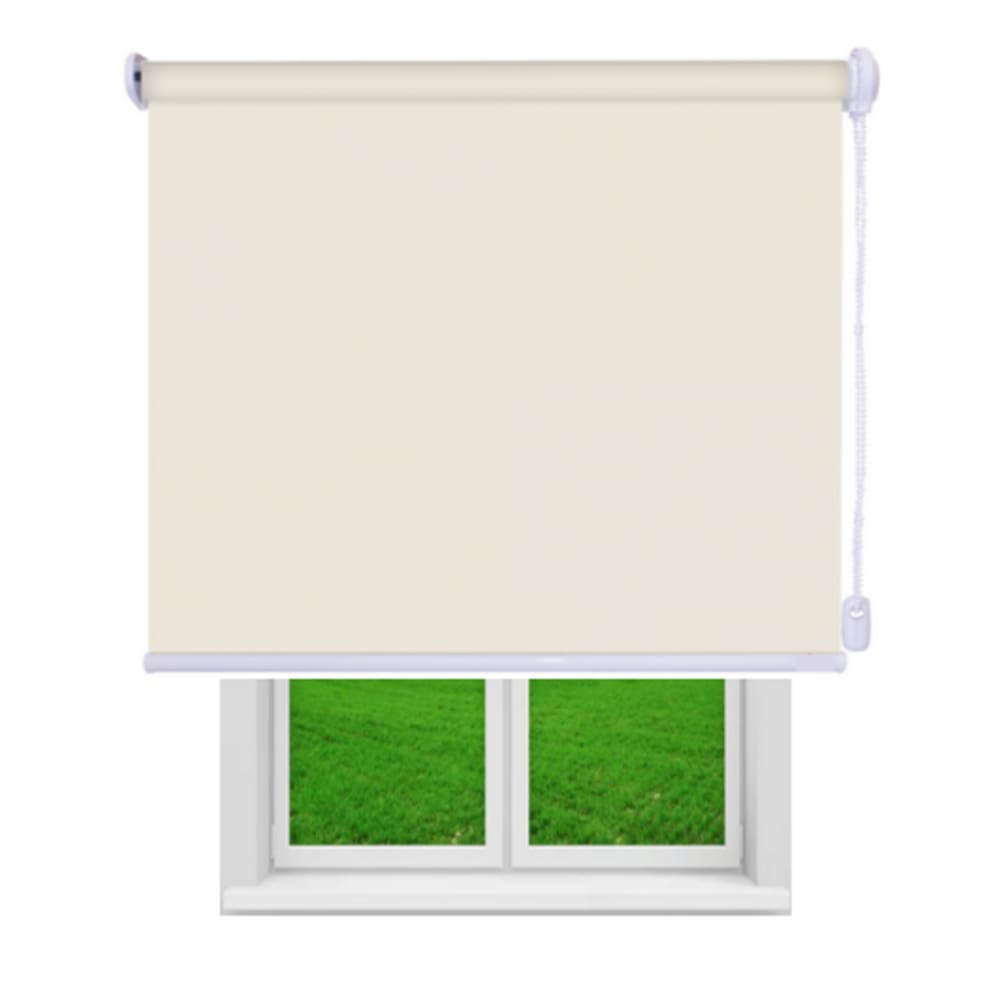 Cortina Persiana De Rolo Blackout Pvc Corta Luz L 1,4x1,5 A