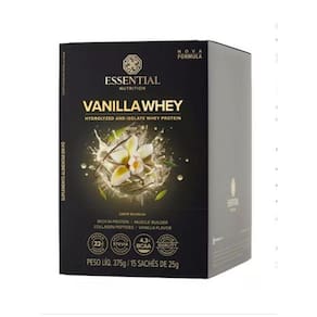 Vanilla Whey Display 375G/15Ds Essential