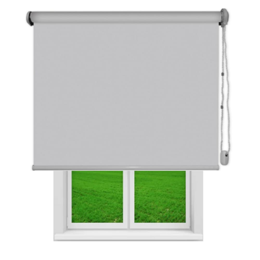 Cortina Persiana De Rolo Blackout Pvc Corta Luz L 1,9x1,4 A