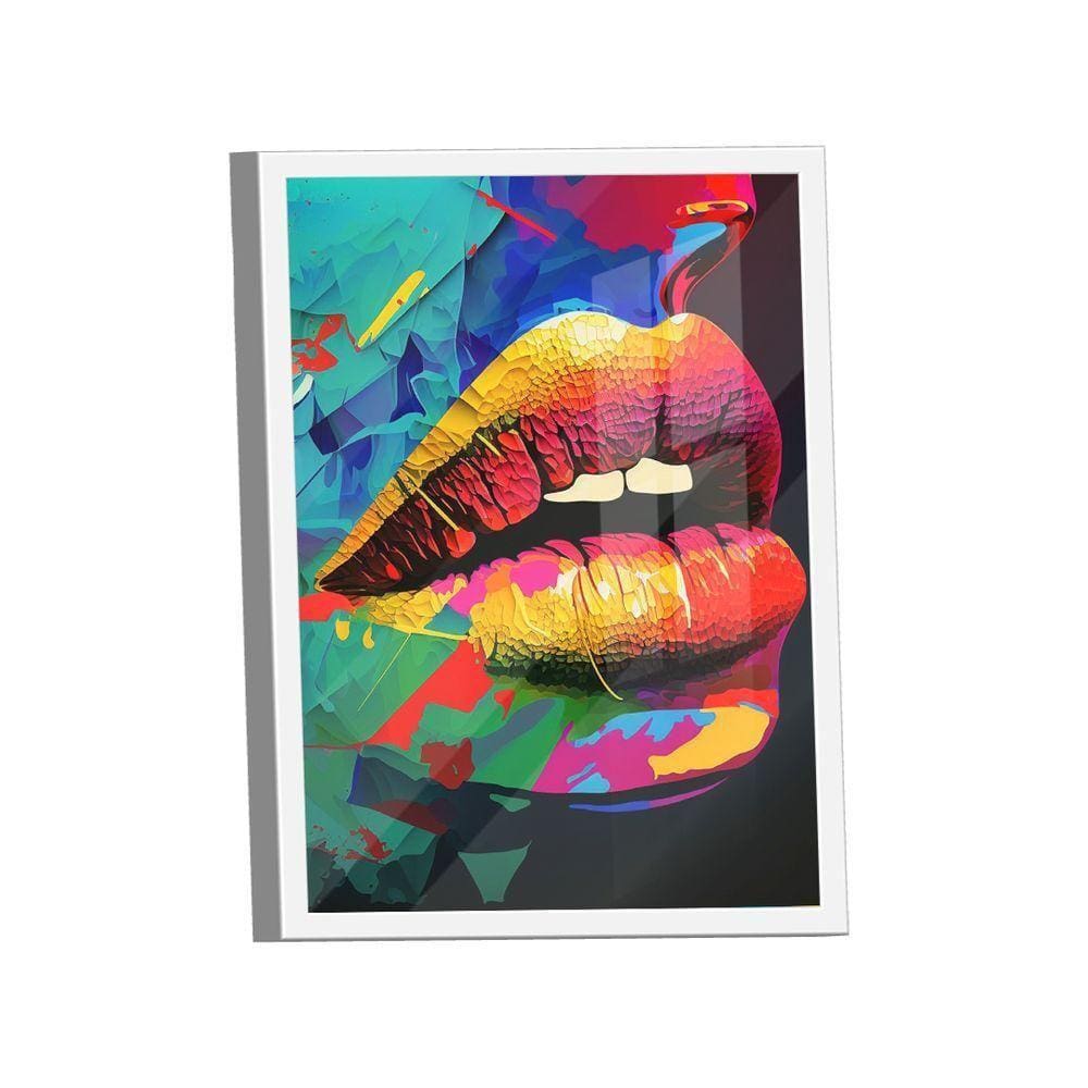 Quadros Boca E Cores -- Br Artes