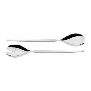 Jogo De Talheres Para Salada Tramontina Cosmos Em Aço Inox Acabamento Alto Brilho 2 Peças Tramontina