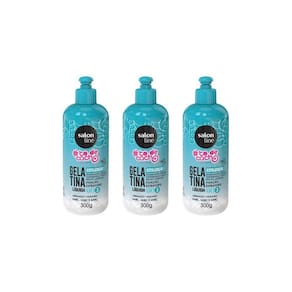 Gelatina Capilar Salon Line 300G Liq Todecacho Estiliza- 3Un