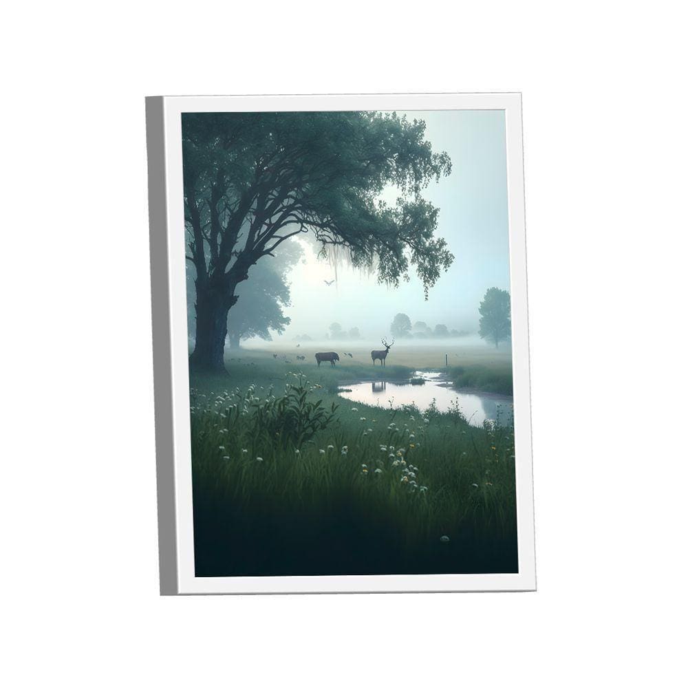 Quadro Manhã De Inverno -- Br Artes