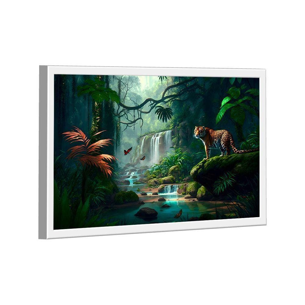 Quadro Floresta Selvagem -- Br Artes