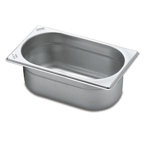 Cuba Tramontina 1-4 Em Aço Inox Sem Alças Profundidade 40 Mm - Aço 430
