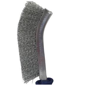 Escova De Aço Cerdas Carbono Limpa Grelha Churrasqueira