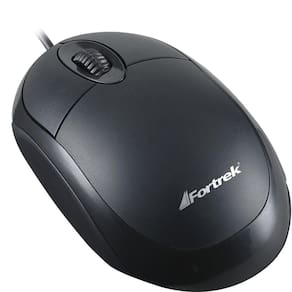 Mouse Fortrek OML-101 Com Fio USB 800 Dpi Preto