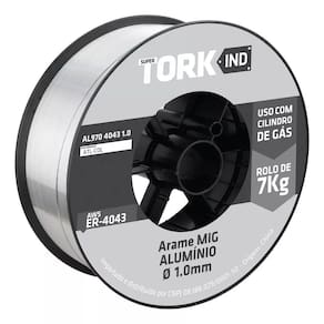 Arame Solda Mig 1,0mm 7kg Alumínio C/ Gás Super Tork