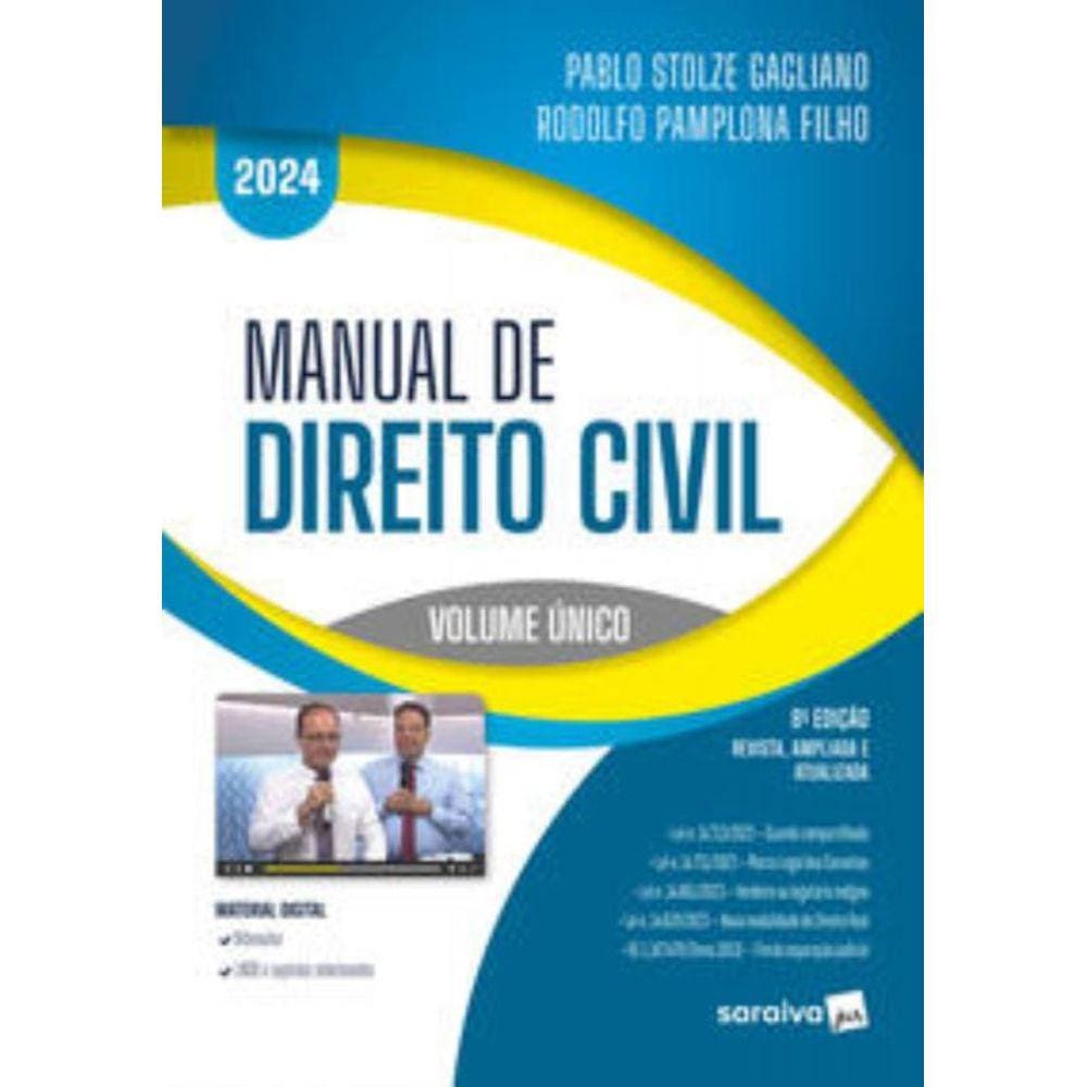Manual De Dreito Civil - 8A Edicao 2024