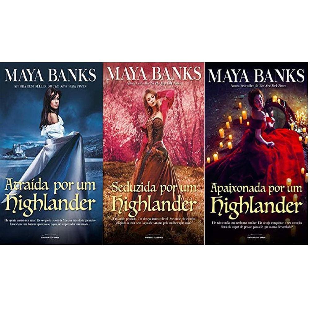 Kit 3 Livros Maya Banks Apaixonada Seduzida Atraida Por Um