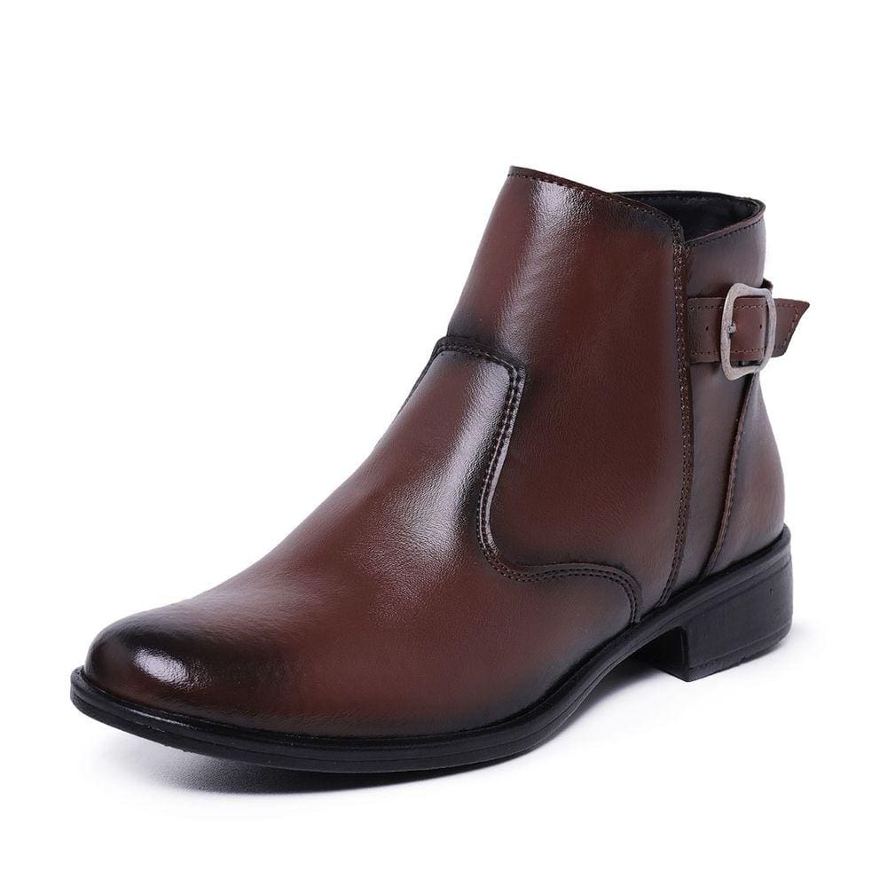 Bota Feminina Coturno Country Texana Cano Curto Inverno