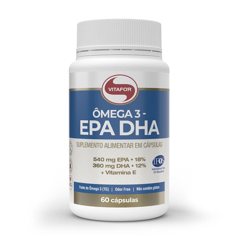 Omega 3 EPA 540mg + DHA 360mg (60 Caps) Vitafor