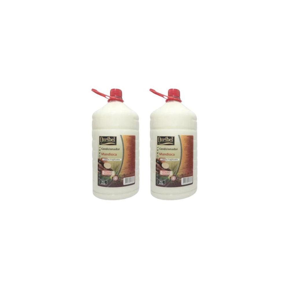 Condicionador Ouribel 2000Ml Mandioca - Kit C/2Un