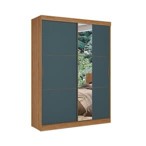 Guarda-Roupa / Roupeiro THB Comfort Slim Glass com 2 Portas e Espelho